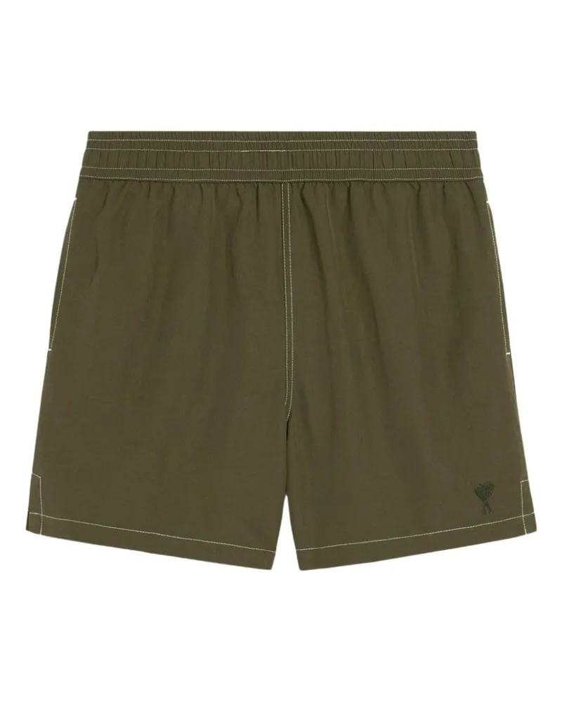 AMI Paris Ami de Coeur Badeshorts - Grün Grün
