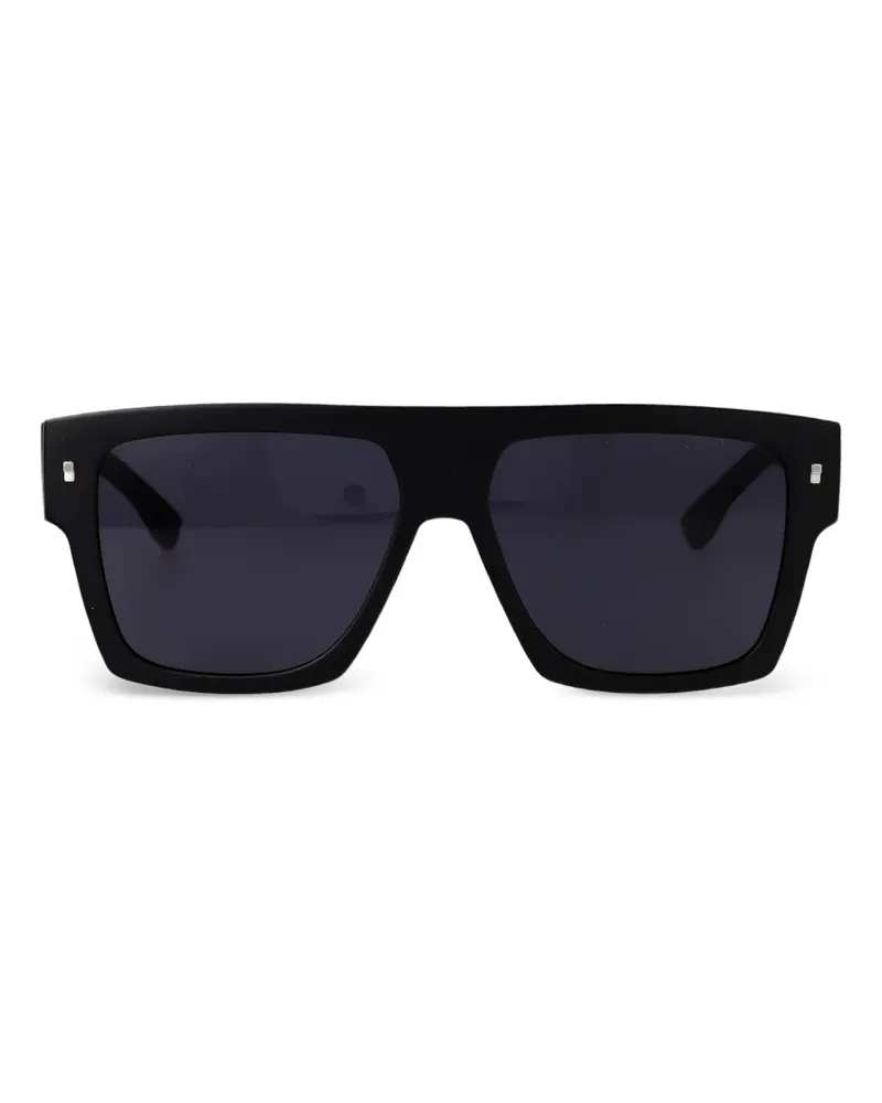 Dsquared2 Icon square-frame sunglasses - Schwarz Schwarz