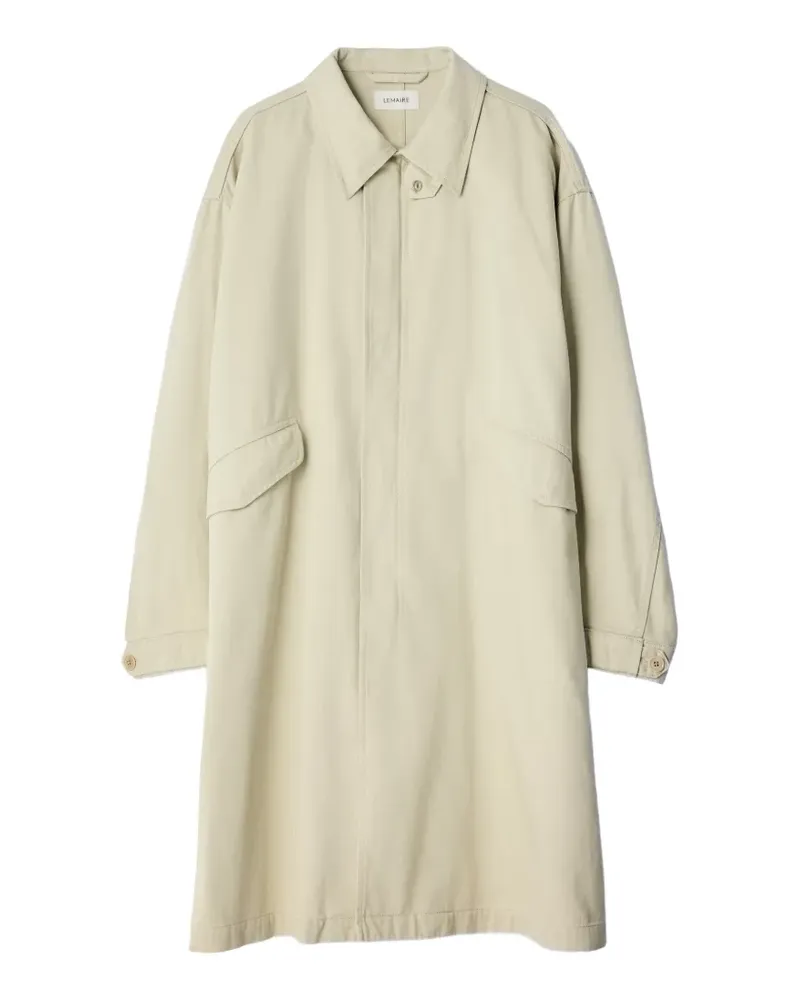 Christophe Lemaire Military-Parka aus Baumwollsatin - Nude Nude