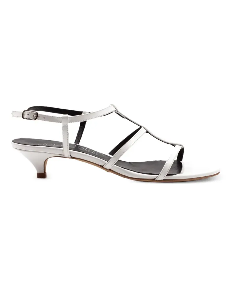 Julie Dee strappy kitten-heel sandals - Weiß Weiß
