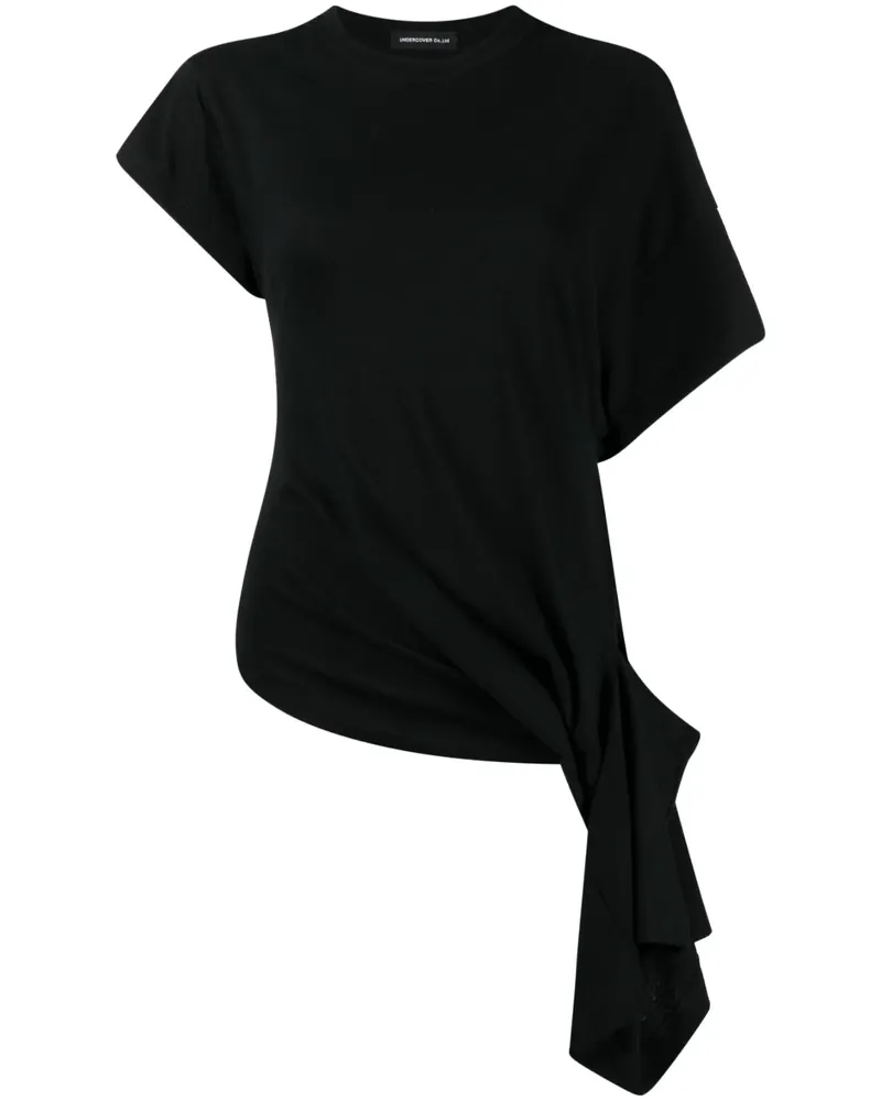 Undercover Asymmetrisches Hemd - Schwarz Schwarz