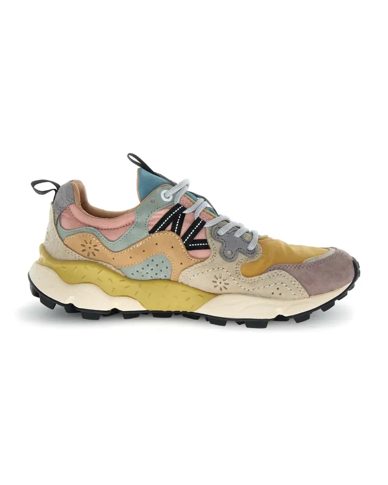 Flower MOUNTAIN Sneakers mit Wildledereinsätzen - Nude Nude