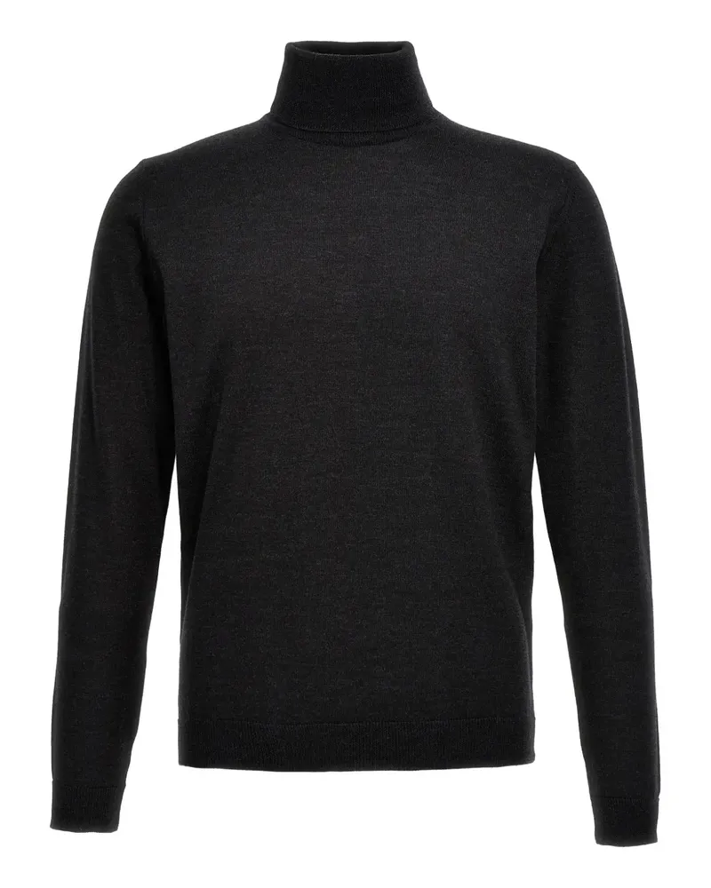 Roberto Collina Rollkragenpullover mit engen Ärmeln - Grau Grau