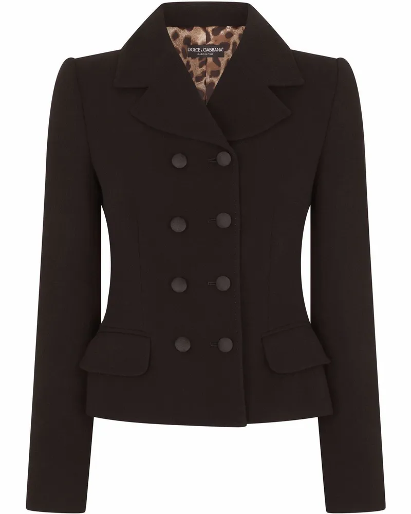 Dolce & Gabbana Doppelreihiges Sakko - Schwarz Schwarz