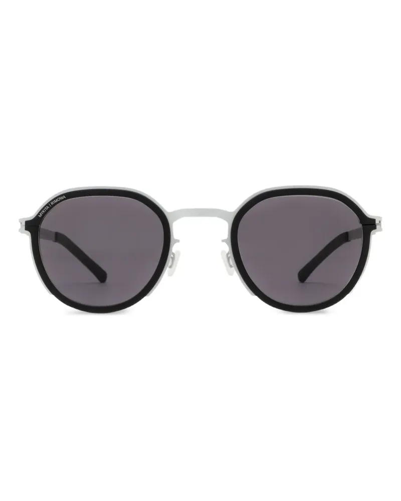 Mykita MR001 Sonnenbrille mit Metallgestell - Silber Silber