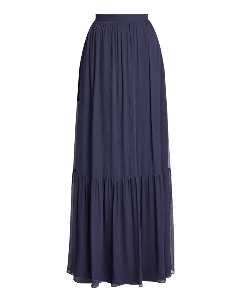 Erdem Gestufter Maxirock - Blau Blau