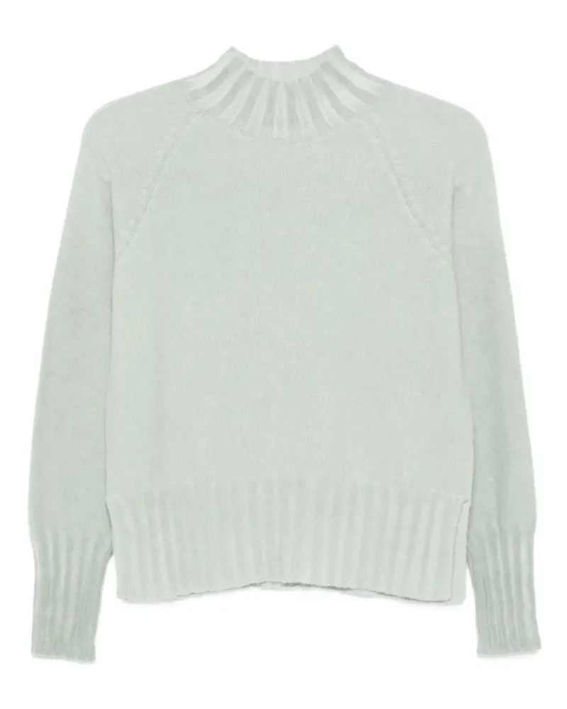 Arovescio Pullover mit Stehkragen - Blau Blau