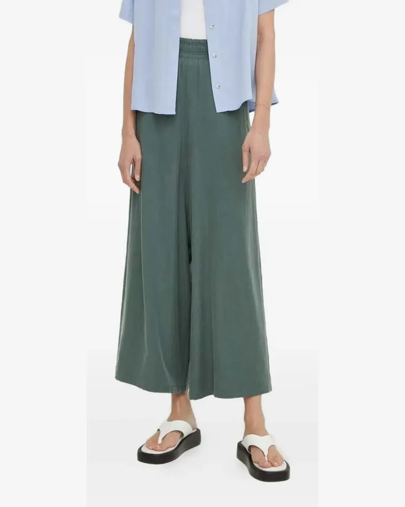 Drykorn Hose mit weitem Bein - Grün Grün