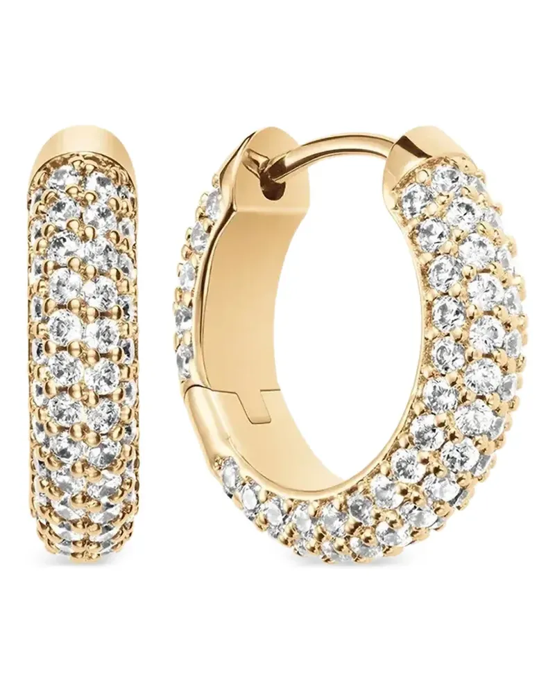 Daniel Wellington Creolen mit Kristallen - Gold Gold