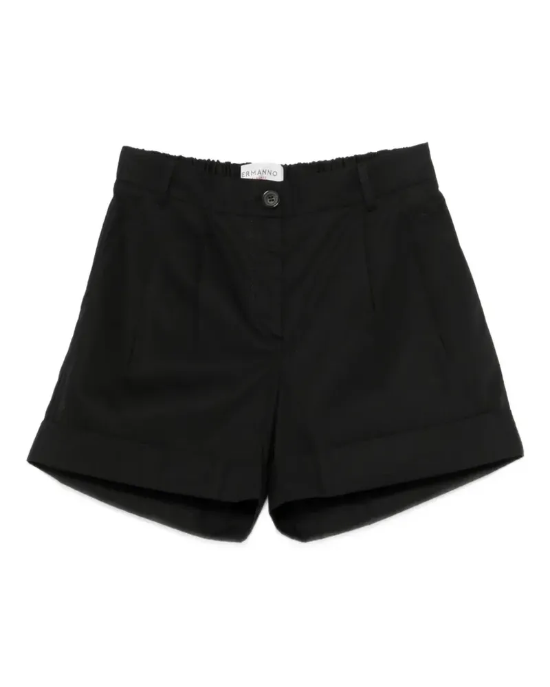 Ermanno Scervino Shorts mit Falten - Schwarz Schwarz