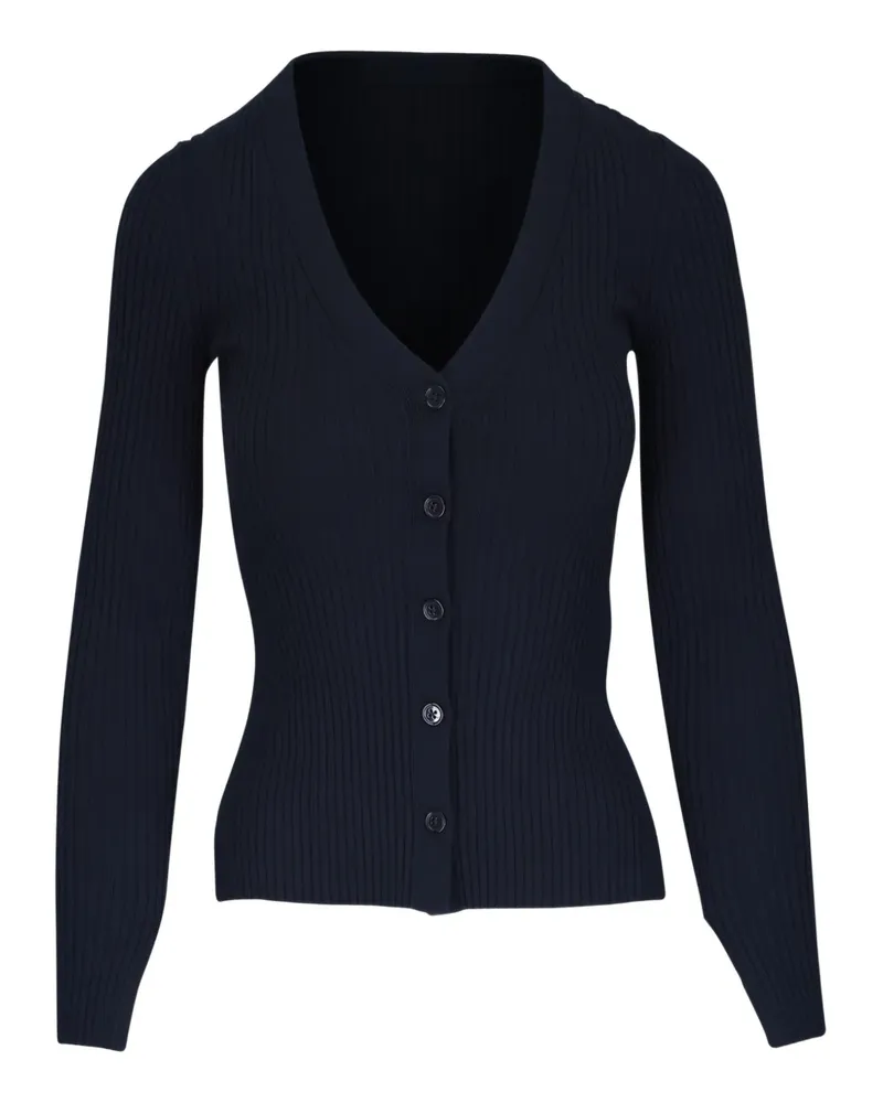 Dorothee Schumacher Gerippter Cardigan mit Knöpfen - Blau Blau