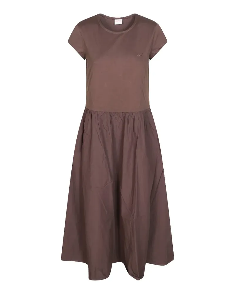 Sun68 embroidered maxi dress - Braun Braun