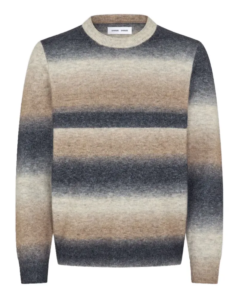Samsøe & Samsøe Aiden Pullover mit Streifen - Nude Nude