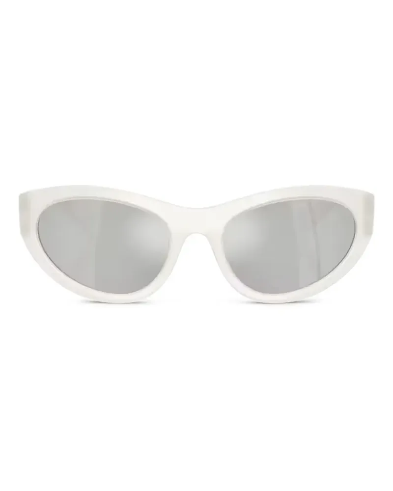 Dolce & Gabbana Cat-Eye-Sonnenbrille - Weiß Weiß