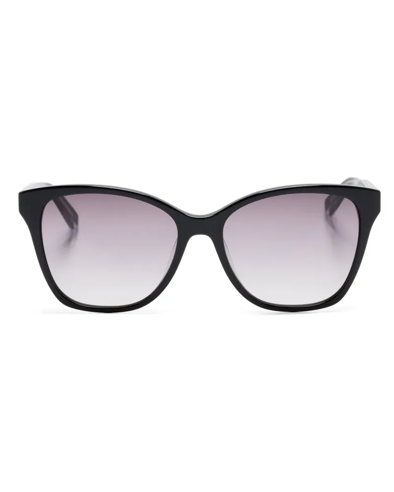 Calvin Klein Sonnenbrille mit eckigem Gestell - Schwarz Schwarz