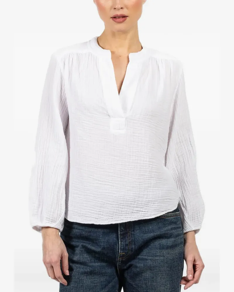 Xírena Arielle long-sleeve blouse - Weiß Weiß