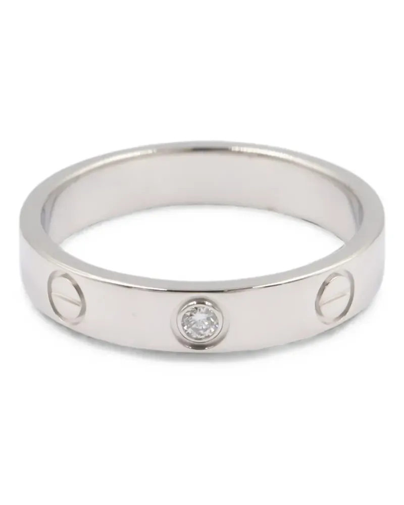 Cartier 2010s Love diamond ring - Silber Silber