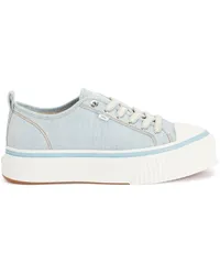 AMI Paris Sneakers aus Canvas Blau