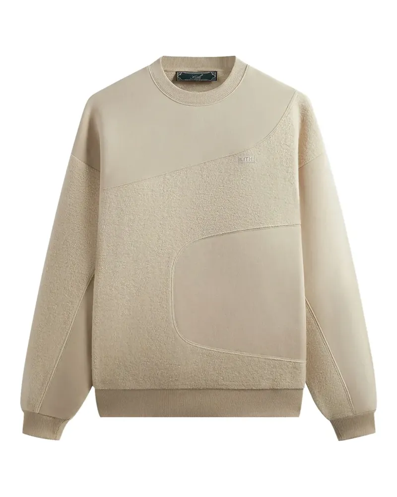KITH Madison curved-seam sweatshirt - Nude Nude