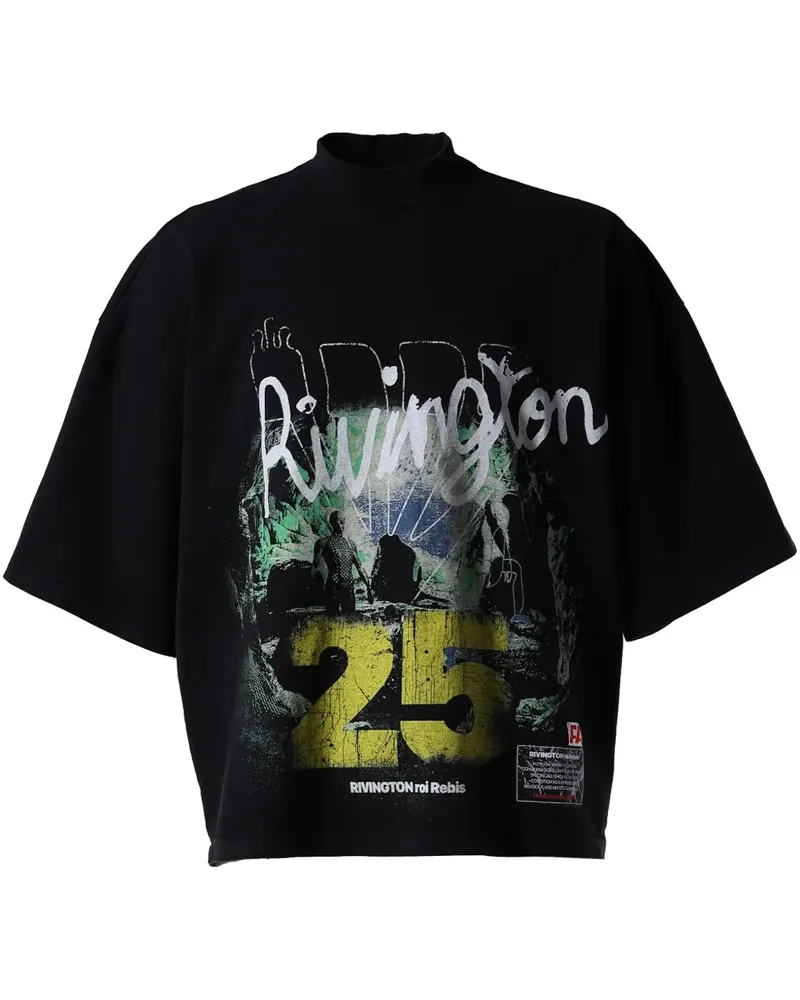 RRR123 Inner Chamber T-Shirt - Schwarz Schwarz