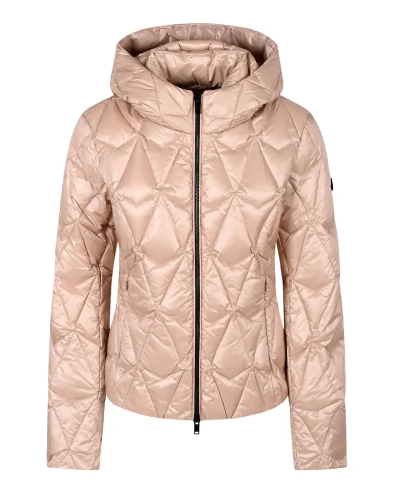 Moose Knuckles quilted hooded jacket - Rosa Rosa