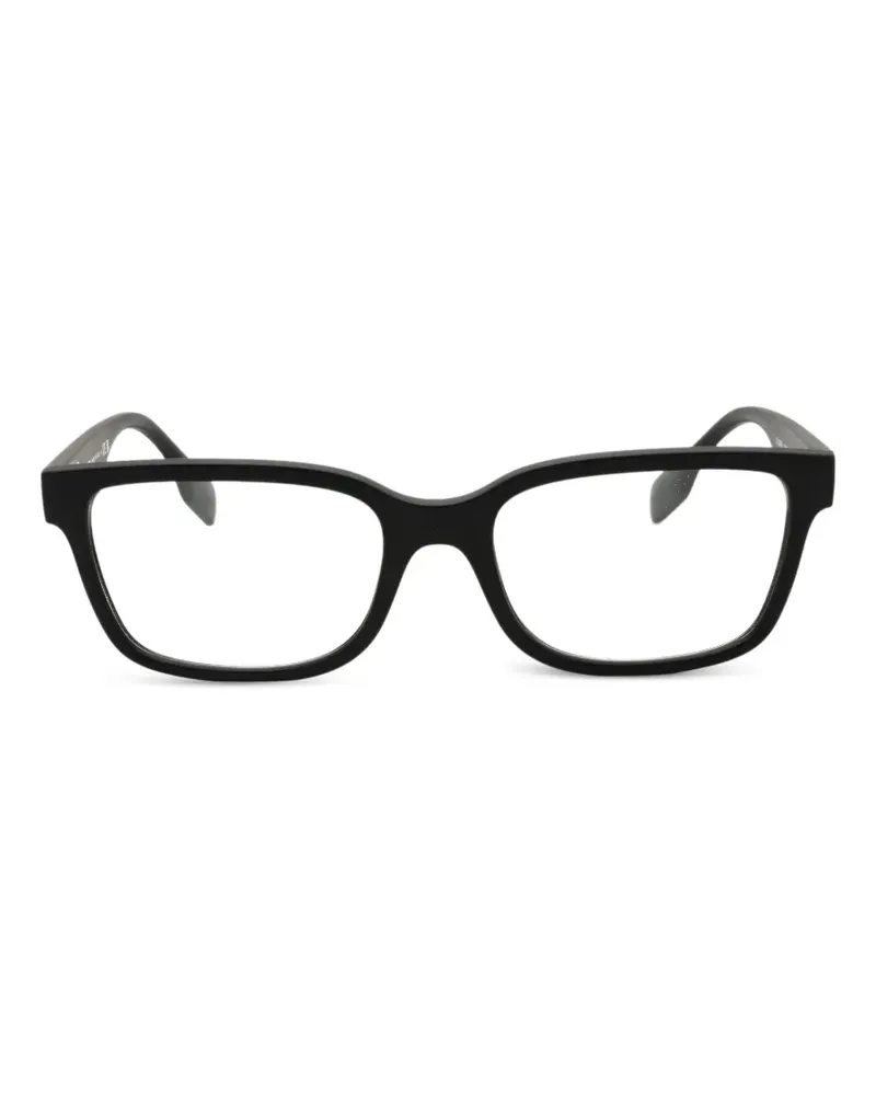 Burberry Brille mit eckigem Gestell - Schwarz Schwarz