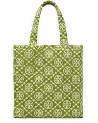 Tory Burch Shopper mit Monogramm Grün