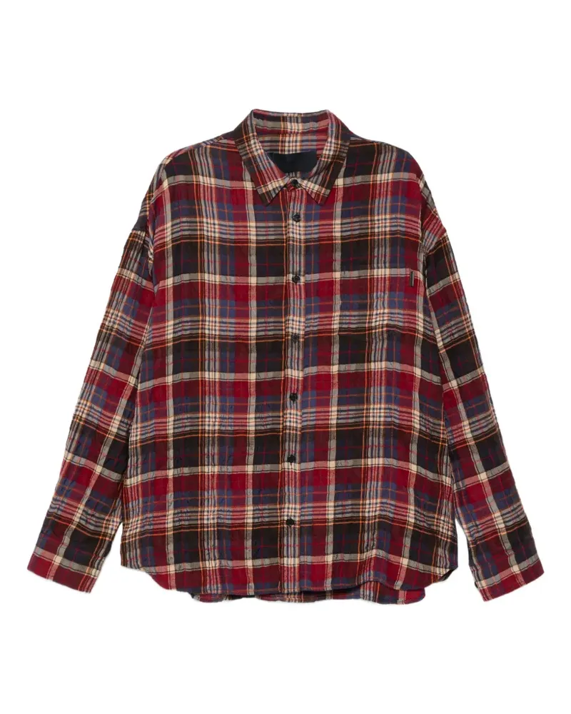 JUUN.J plaid shirt - Rot Rot