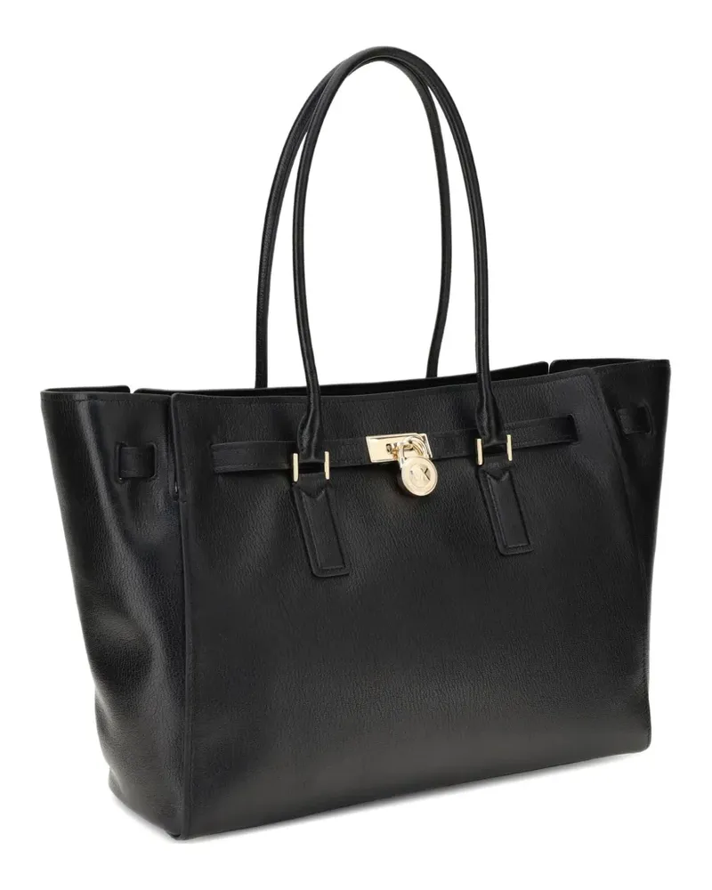 Michael Kors Lock Tote Bag - Schwarz Schwarz