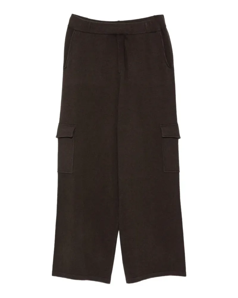 FTC Cashmere Cargohose aus Kaschmir - Braun Braun