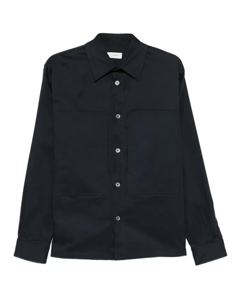 Paolo Pecora Milano pocket shirt - Blau Blau