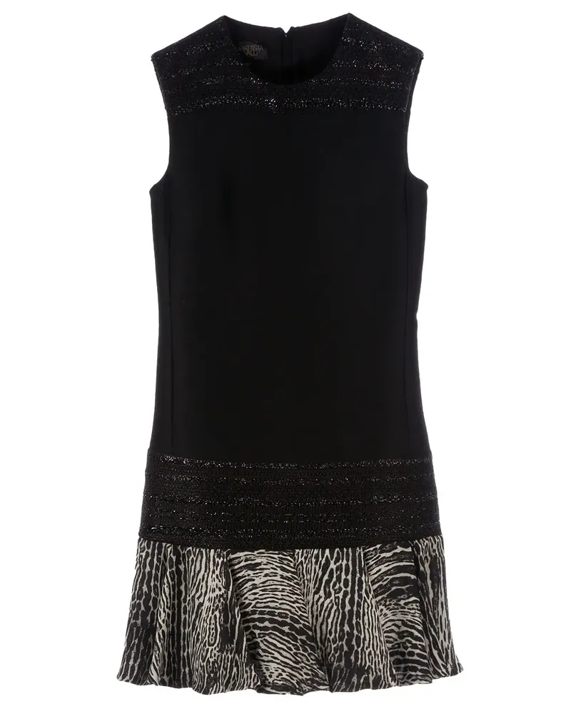 Giambattista Valli drop waist dress - Schwarz Schwarz