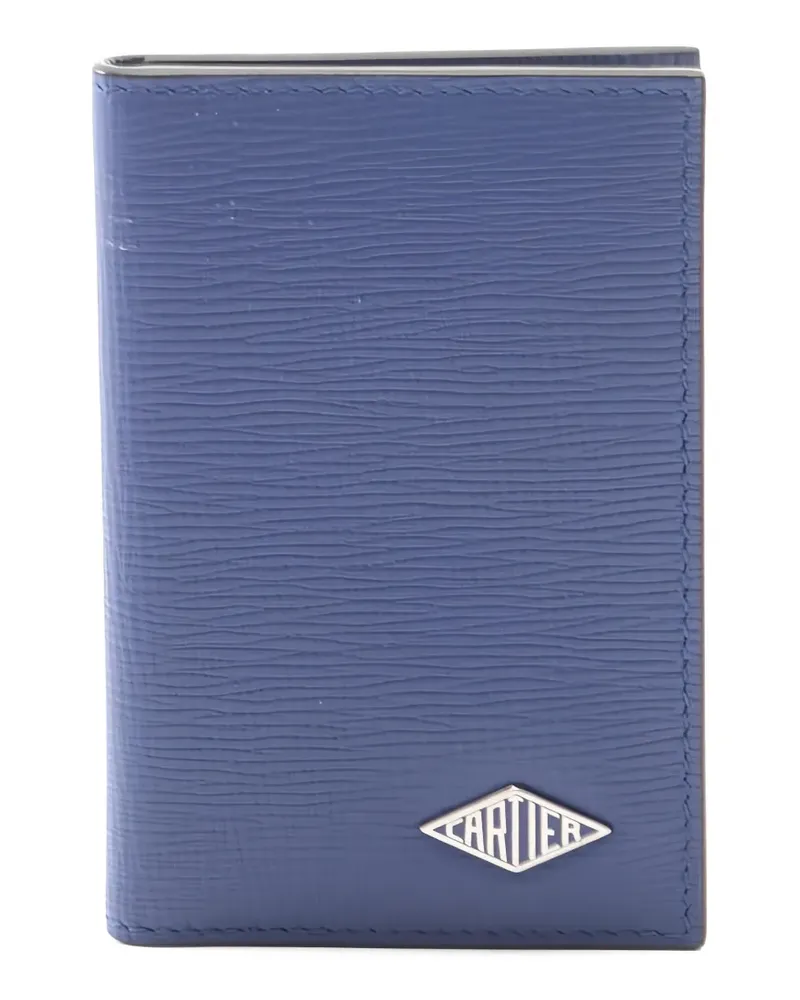 Cartier Lozange 4 leather cardholder - Blau Blau
