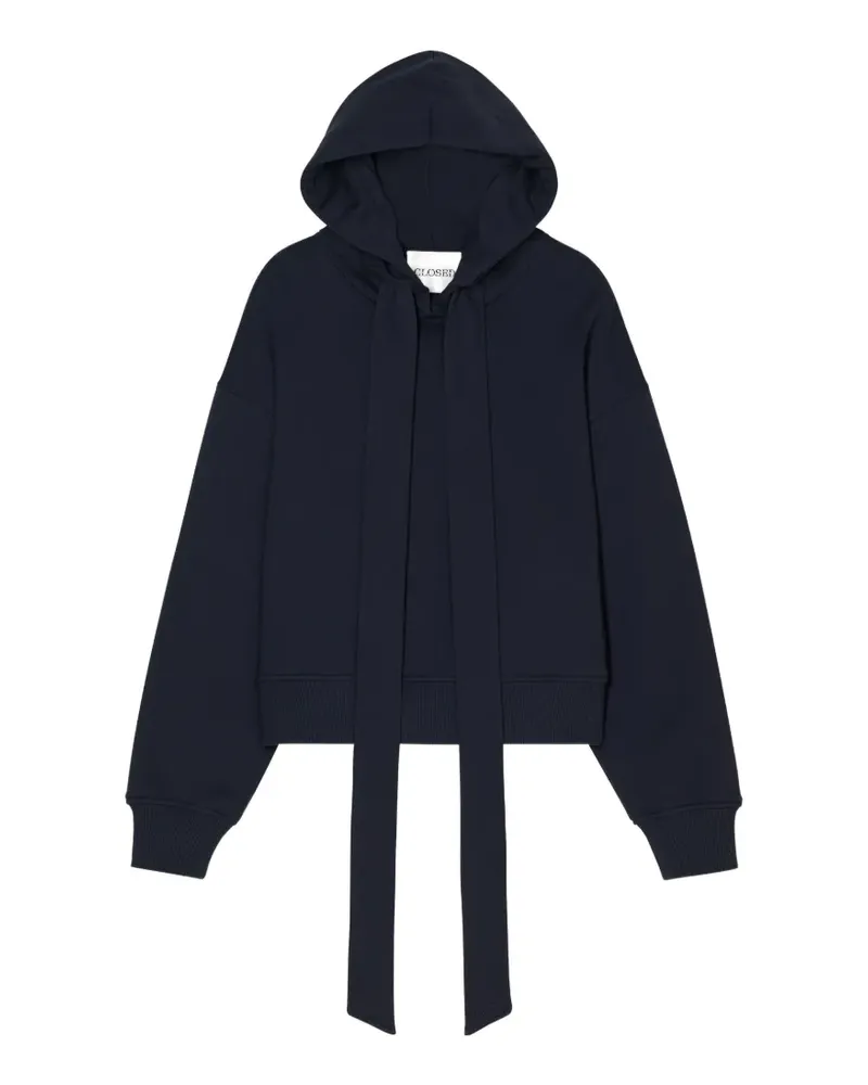 Closed Hoodie mit Fliege - Blau Blau