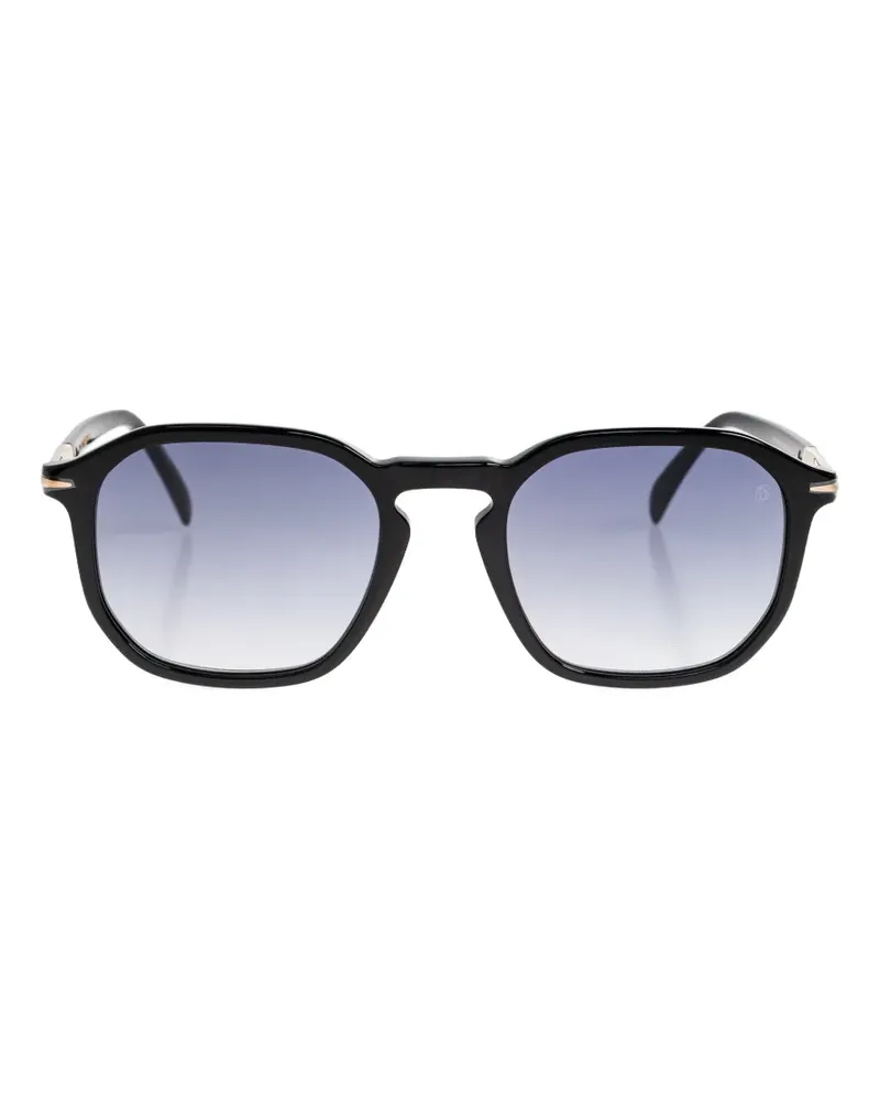 EYEWEAR by DAVID BECKHAM metal-detail sunglasses - Schwarz Schwarz