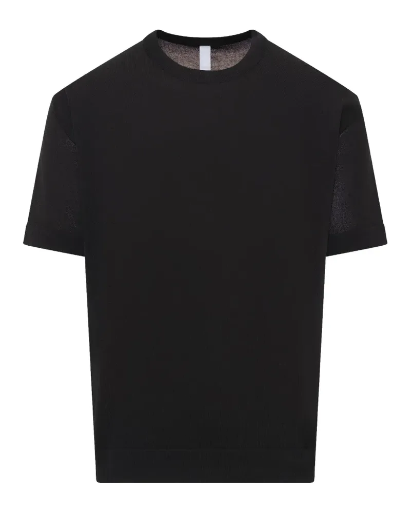 CFCL TC Soft T-Shirt mit rundem Ausschnitt - Schwarz Schwarz