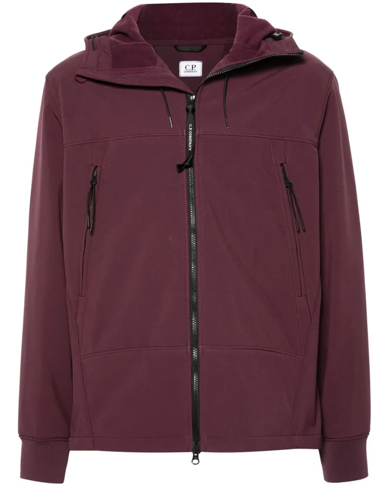 C.P. Company C.P. Shell-R Jacke mit Goggle-Detail - Rot Rot