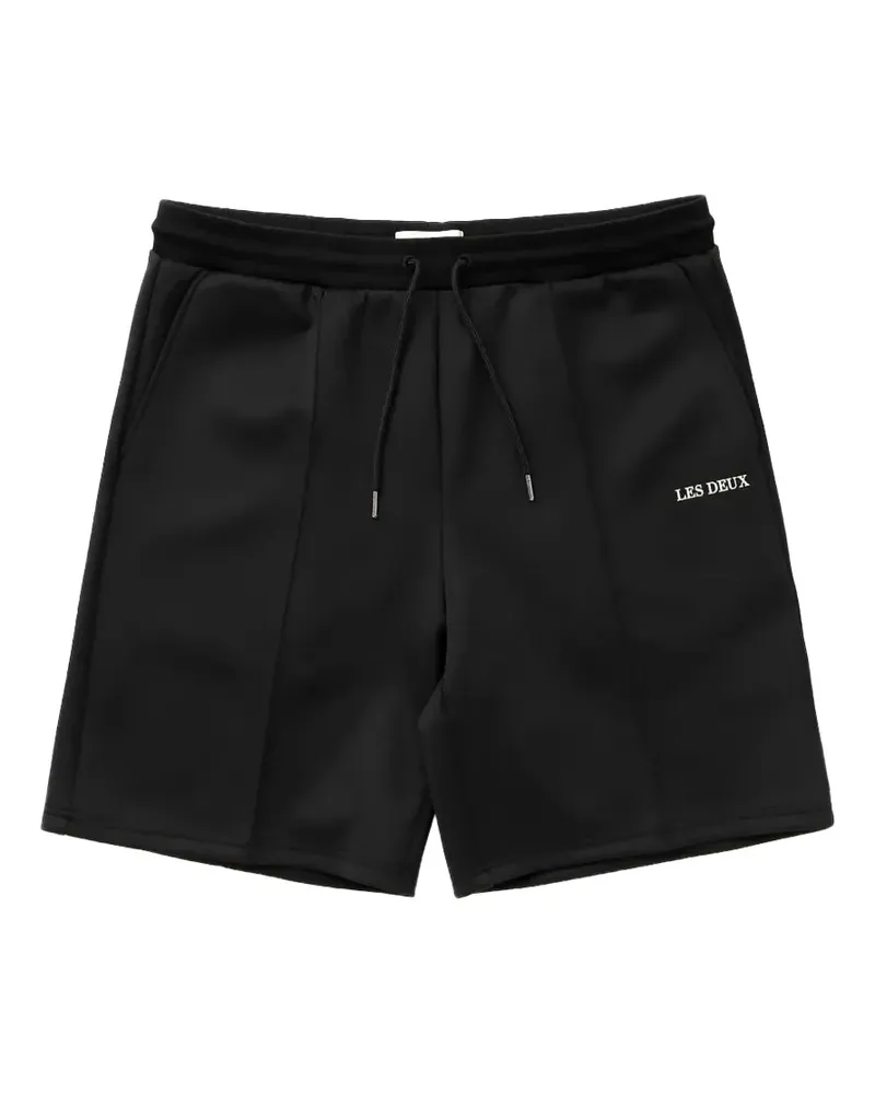 LES DEUX Ballier Laufshorts - Schwarz Schwarz