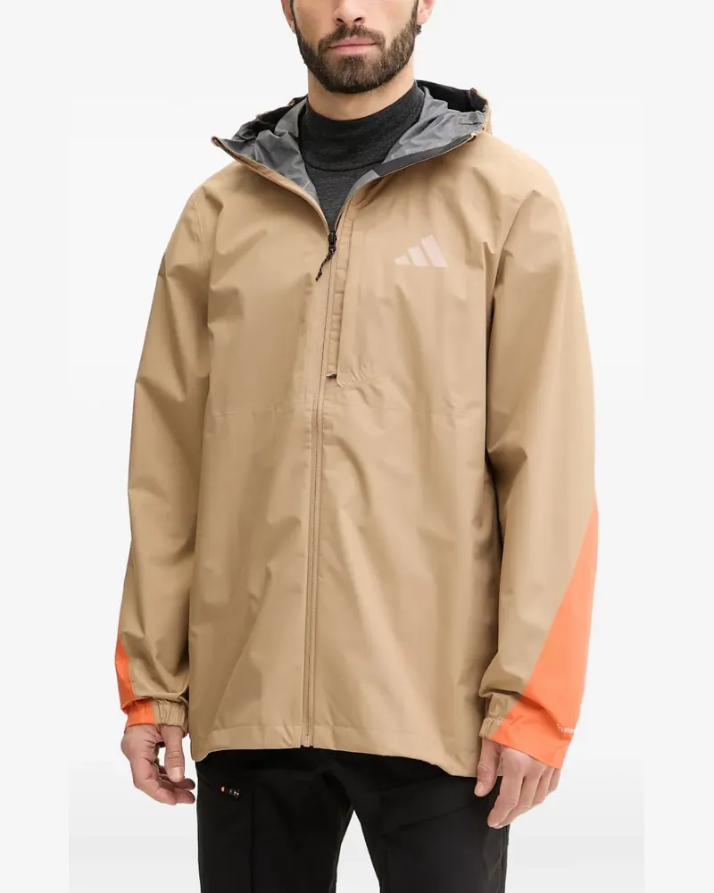 adidas Terrex Kapuzenjacke - Nude Nude