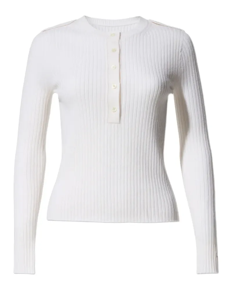 Perfect Moment Henley-neck top - Weiß Weiß