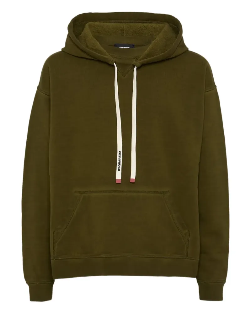 Dsquared2 Hoodie mit Kordelzug - Grün Grün