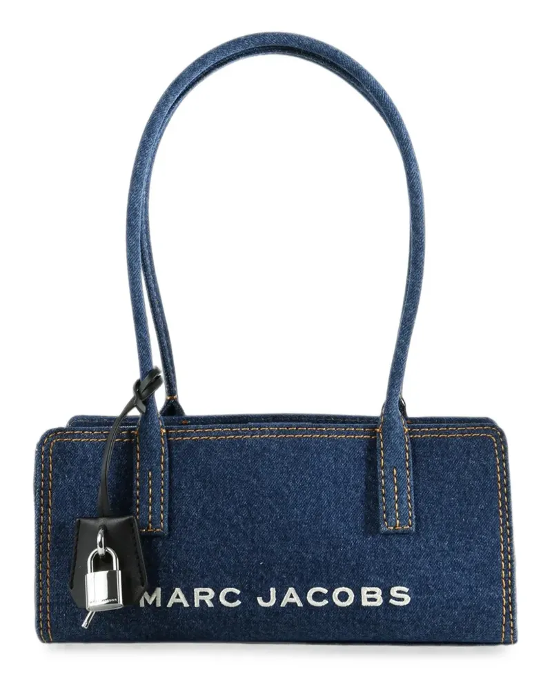 Marc Jacobs Schultertasche mit Logo-Print - Blau Blau