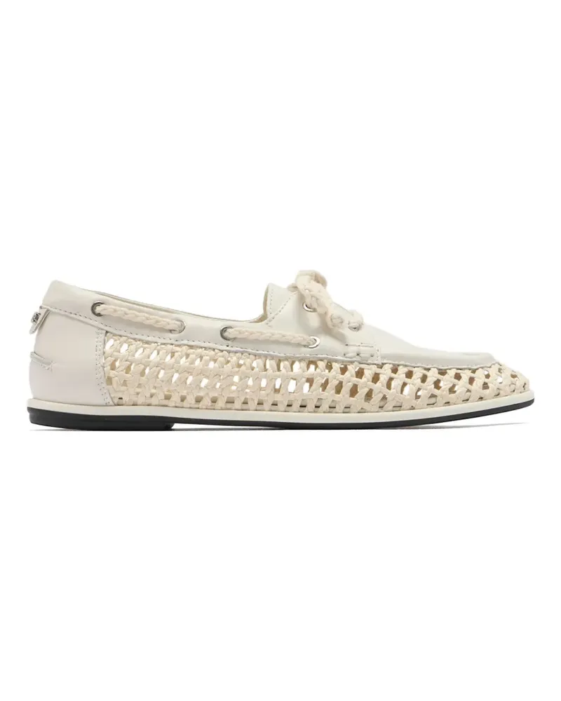 Sam Edelman leather loafers - Nude Nude