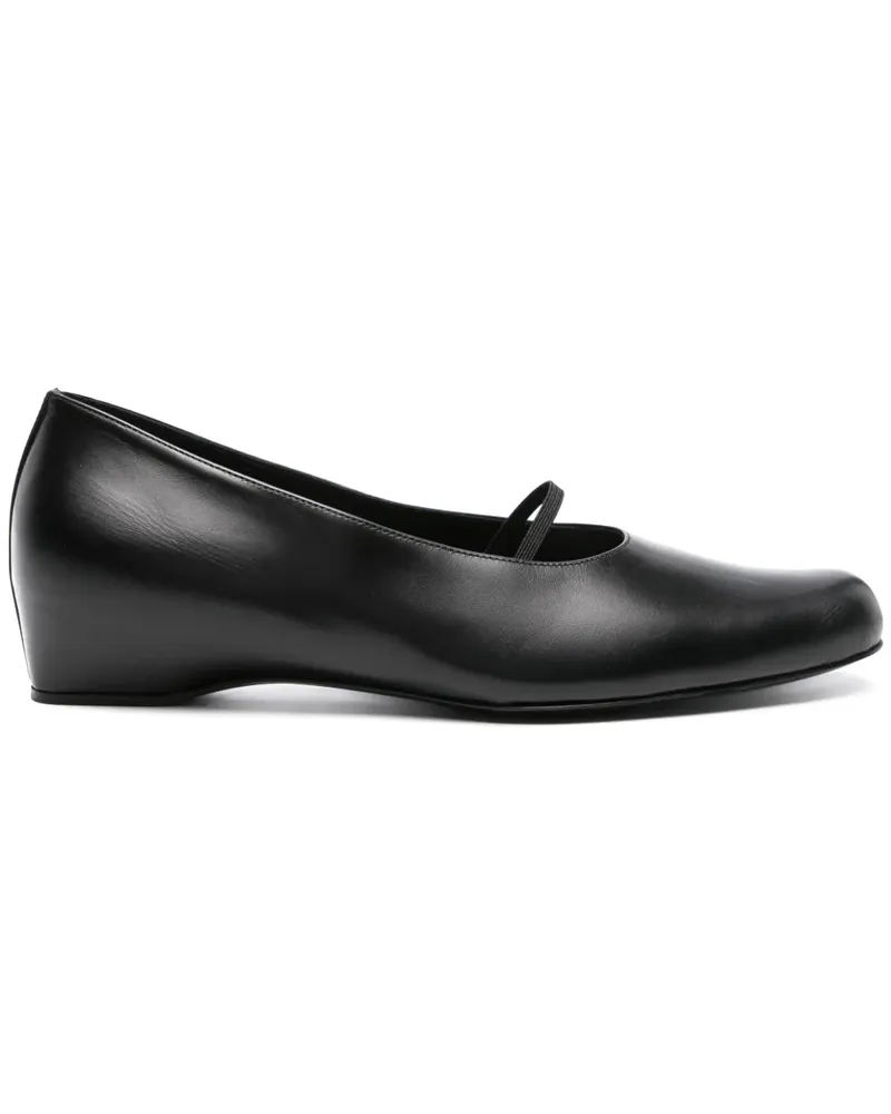 The Row Marion Ballerinas - Schwarz Schwarz