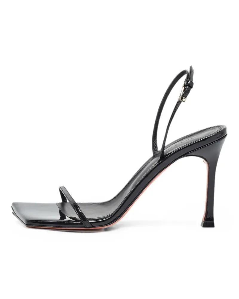 Amina Muaddi Maya ankle strap sandals - Schwarz Schwarz