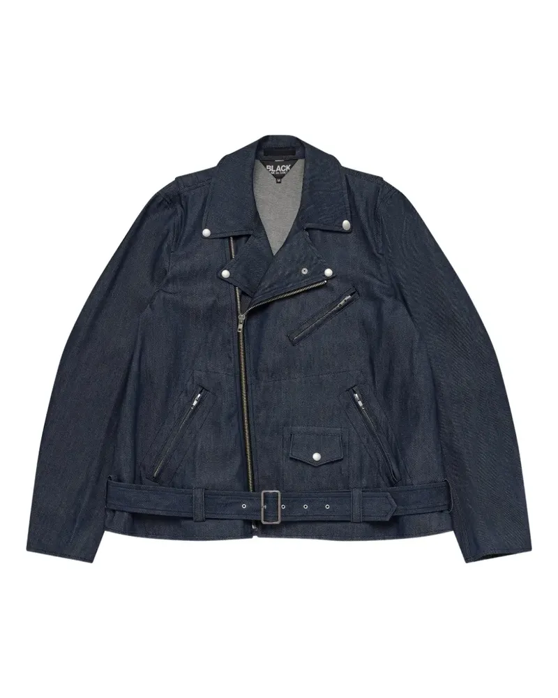 Comme des Garçons denim biker jacket - Blau Blau