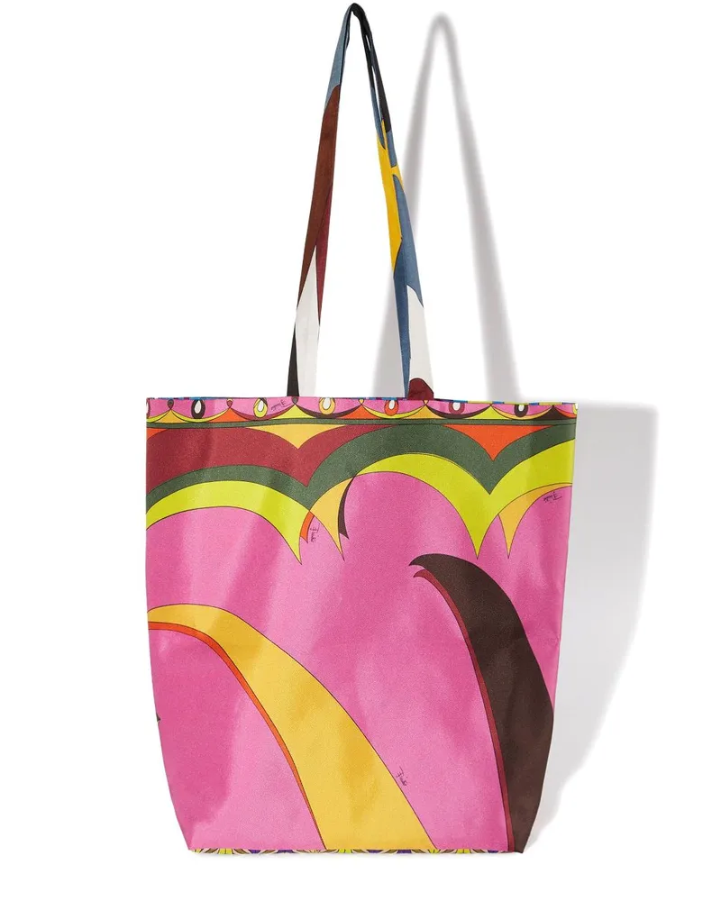 Emilio Pucci Wendbare Gallery Handtasche Rosa