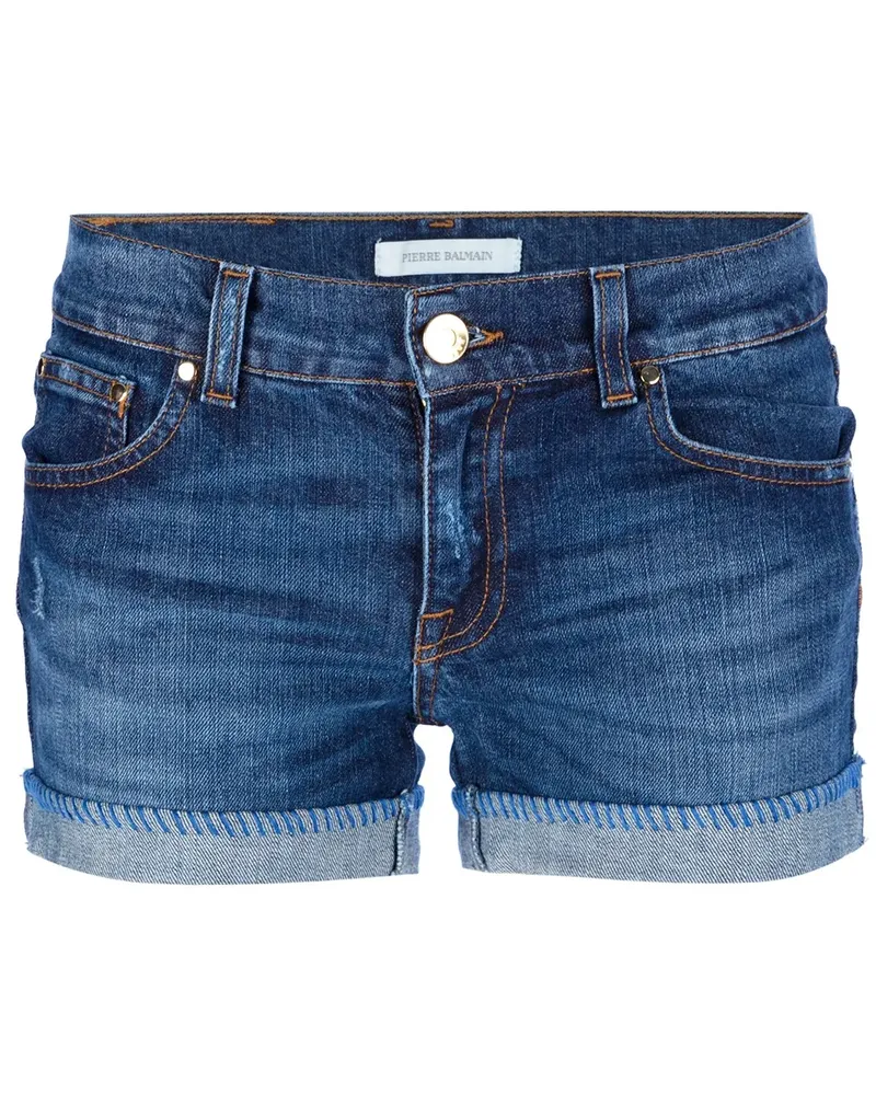 Balmain denim shorts - Blau Blau