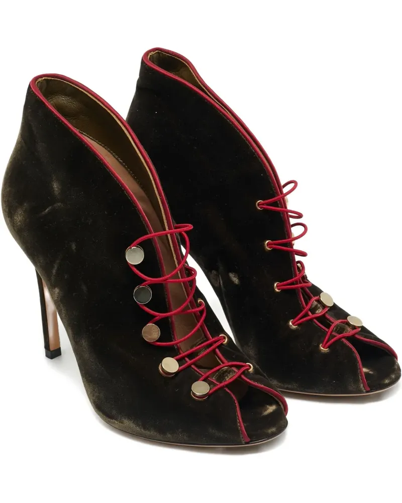 Gianvito Rossi Miral open-toe boots - Braun Braun