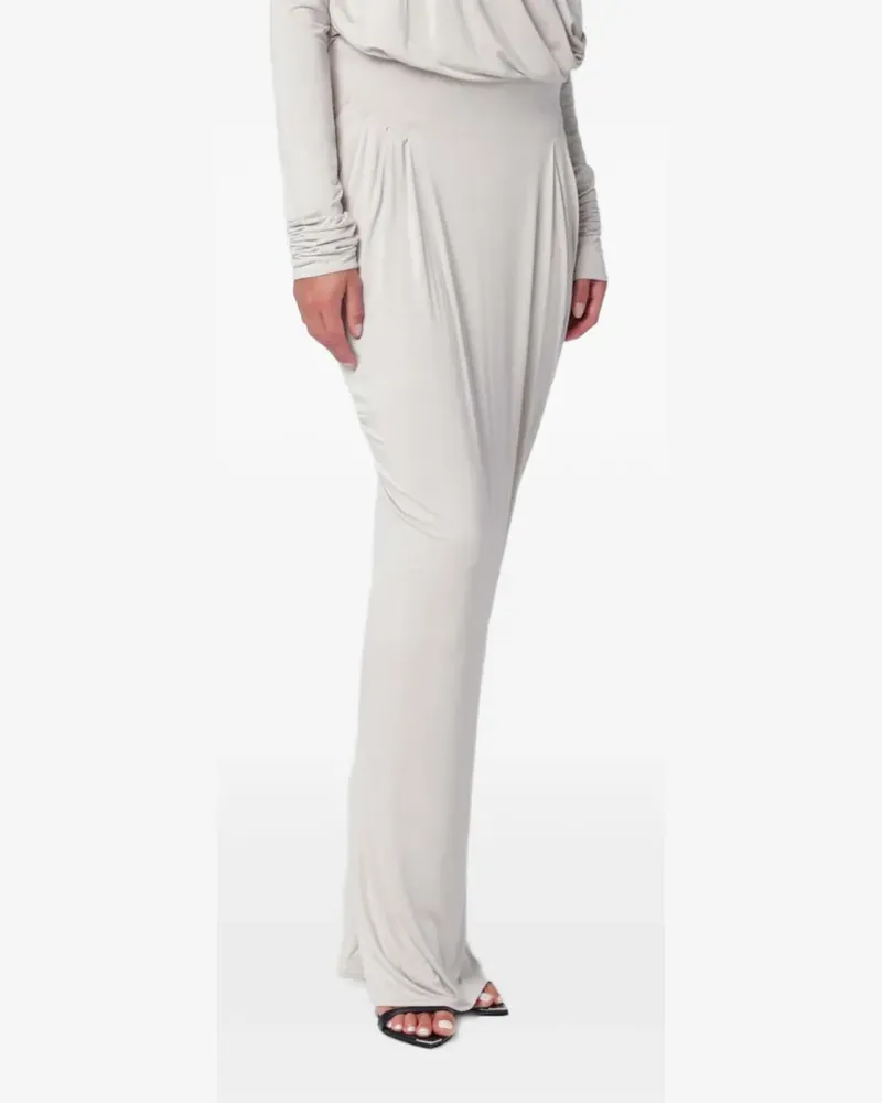 Entire Studios ruched maxi skirt - Nude Nude